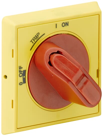 MSHD-LTY Handle, IP64, red/yellow,