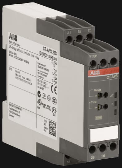 CT-APS.21S Zaman rölesi, KAPALI gecikme 2c / o, 24-240VAC / DC