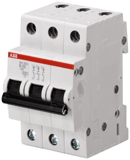 ABB - 2CDS213001R0105 Otomatik Sigorta SH203-B 3x10A
