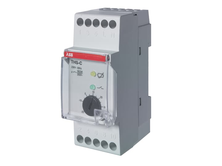 THS-C Modüler termostat, 1 CO kontak, -20… + 40 ° C, 2 modül