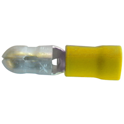 4-6 mm2 kablo kesitine uygun izoleli, çatal uçlu kablo pabucu 